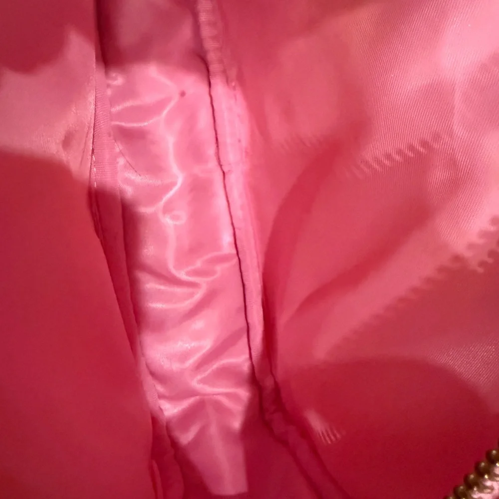 Pink Stoney Clover pouch bag